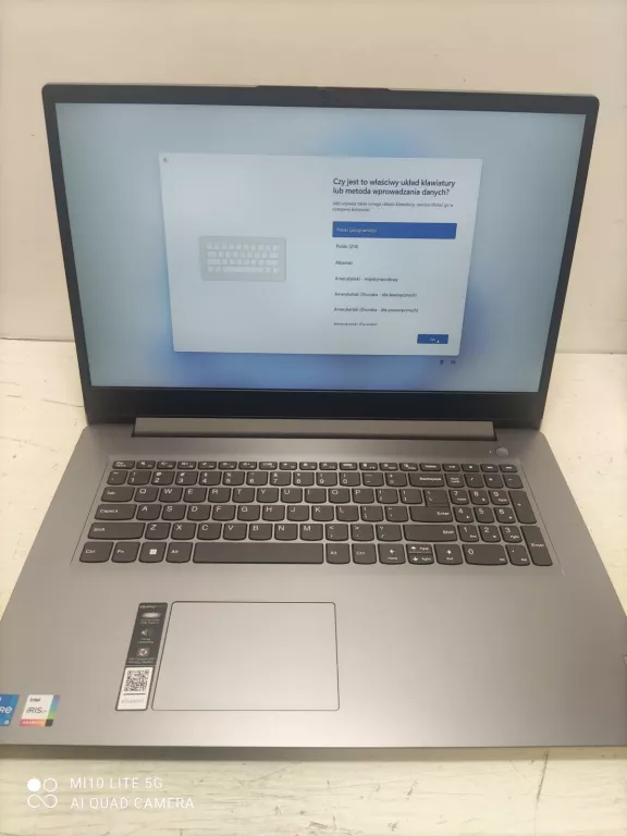 LAPTOP LENOVO IDEAPAD 3 17IAU7 17,3"/I5/16GB/512GB/WIN11 (82RL009UPB)