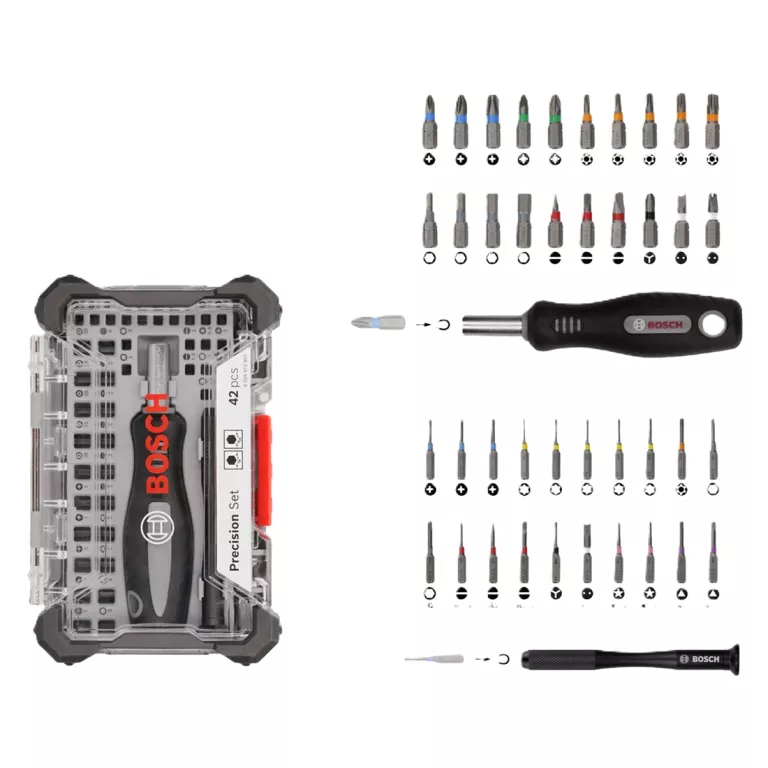 ZESTAW WKRĘTAKÓW PRECYZYJNYCH 42 SZT. BOSCH