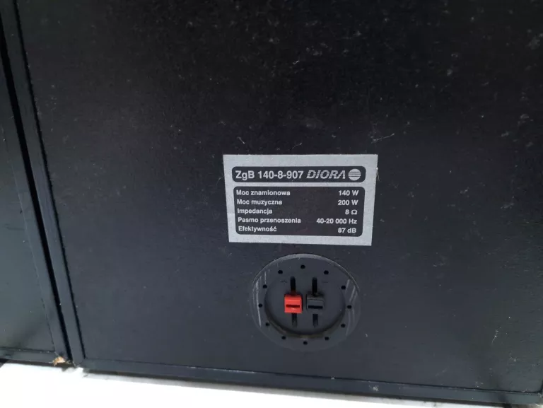 KOLUMNY GŁOŚNIKOWE DIORA ZGB 140-8-907 140-200W 8OHM