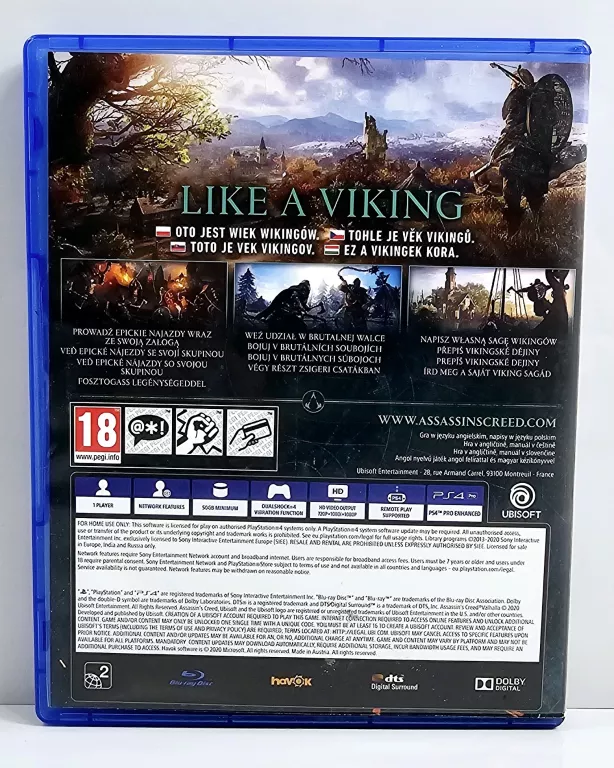 GRA PS4 ASSASIN CREED VALHALLA
