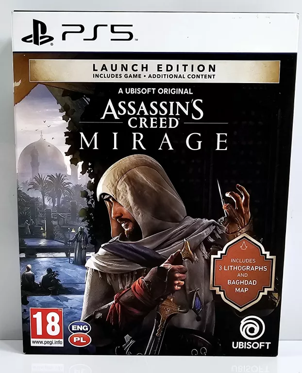 GRA PS5 ASSASIN CREED MIRAGE LAUNCH EDITION