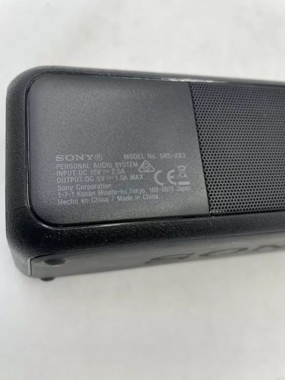 GŁOŚNIK BEZPRZEWODOWY SONY SRS-XB3