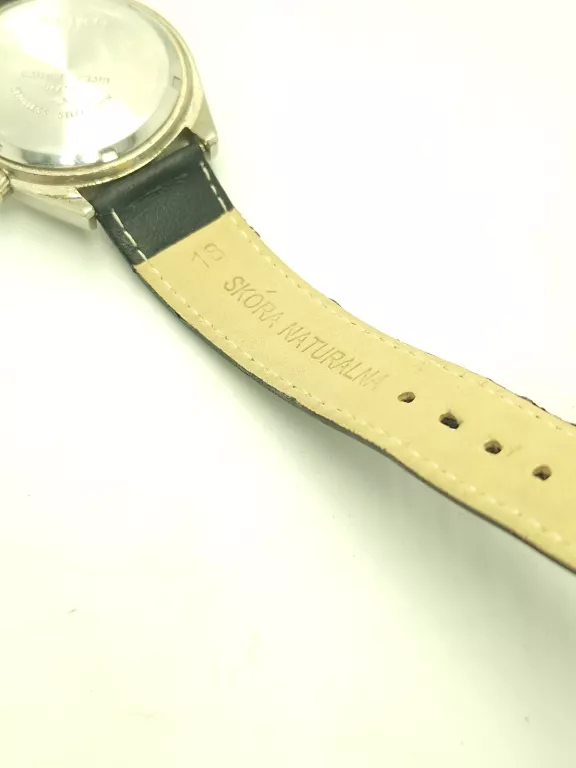 ZEGAREK SEIKO SERII 5 977552 ZŁOTO NIEBIESKI/SKÓRA NATUALNA