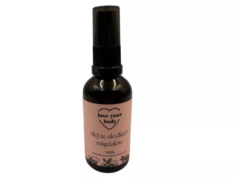 LOVE YOUR BODY OLEJ ZE SŁODKICH MIGDAŁÓW 100 % 50 ML