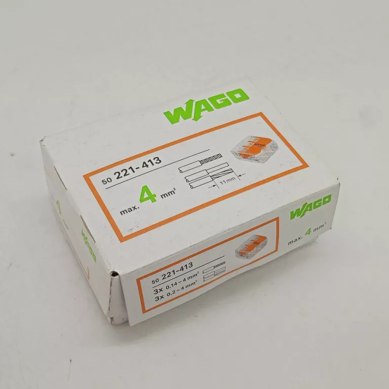WAGO SZYBKOZŁĄCZKA KOSTKA WAGO 50 221 413