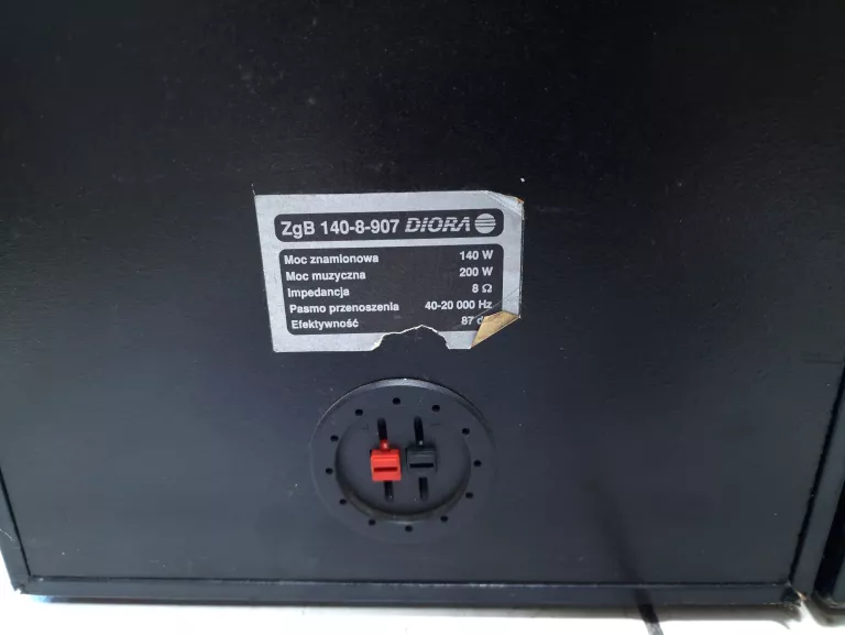 KOLUMNY GŁOŚNIKOWE DIORA ZGB 140-8-907 140-200W 8OHM