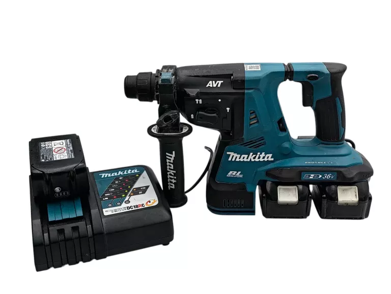 MŁOTOWIERTARKA MAKITA DHR280 2,8J + AKU 2X 3.0AH 1X 5.0AH