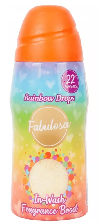 PEREŁKI ZAPACHOWE DO PRANIA FABULOSA RAINBOW DROPS 22 PRANIA 400G