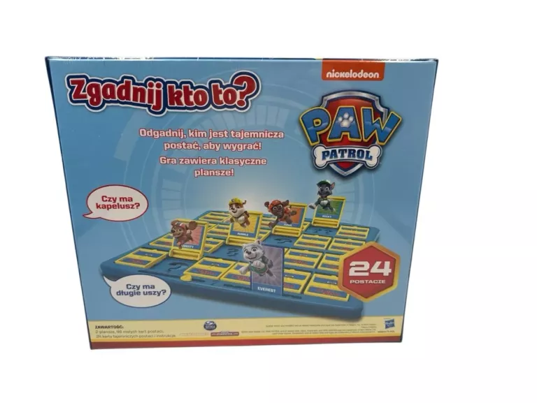 GRA PLANSZOWA “ZGADNIJ KTO TO?” – PAW PATROL (PSI PATROL)
