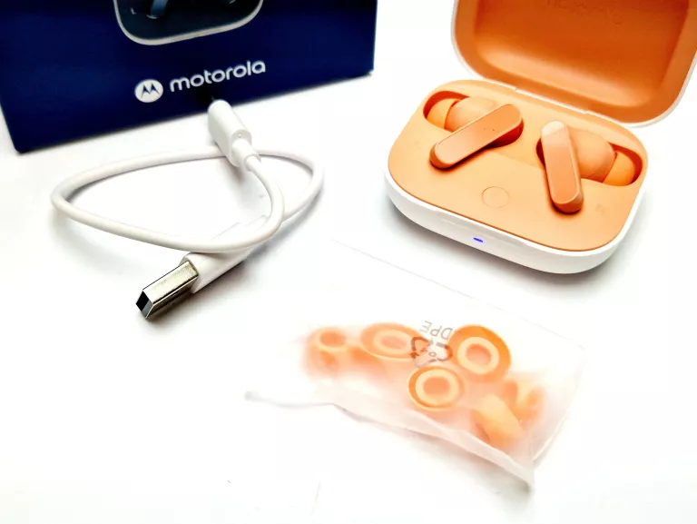 SŁUCHAWKI MOTOROLA MOTO BUDS COROL PEACH
