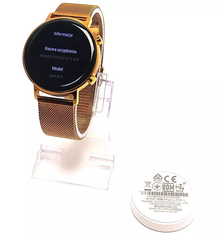 SMARTWATCH HUAWEI GT 2 DAN-819 + ŁADOWARKA