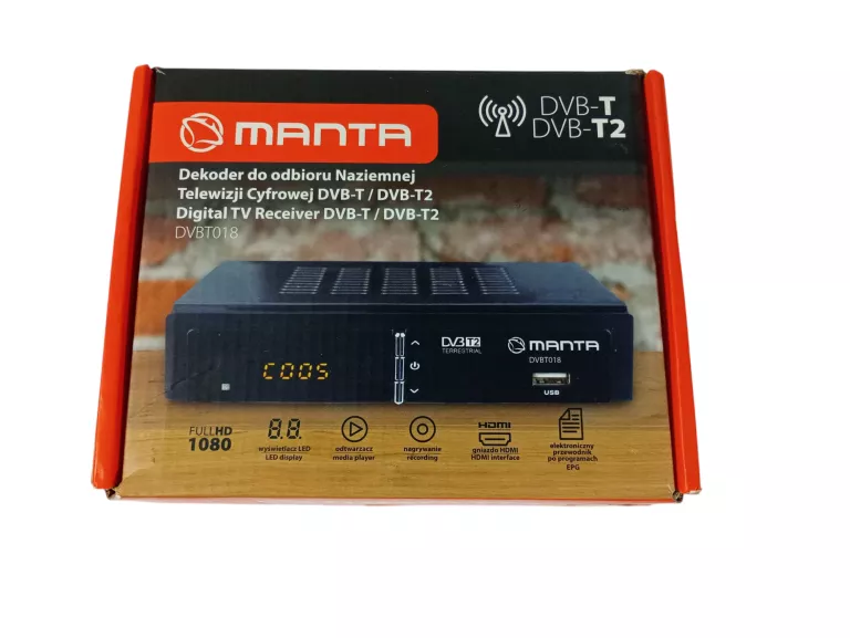 DEKODER MANTA DVBT018 KPLT