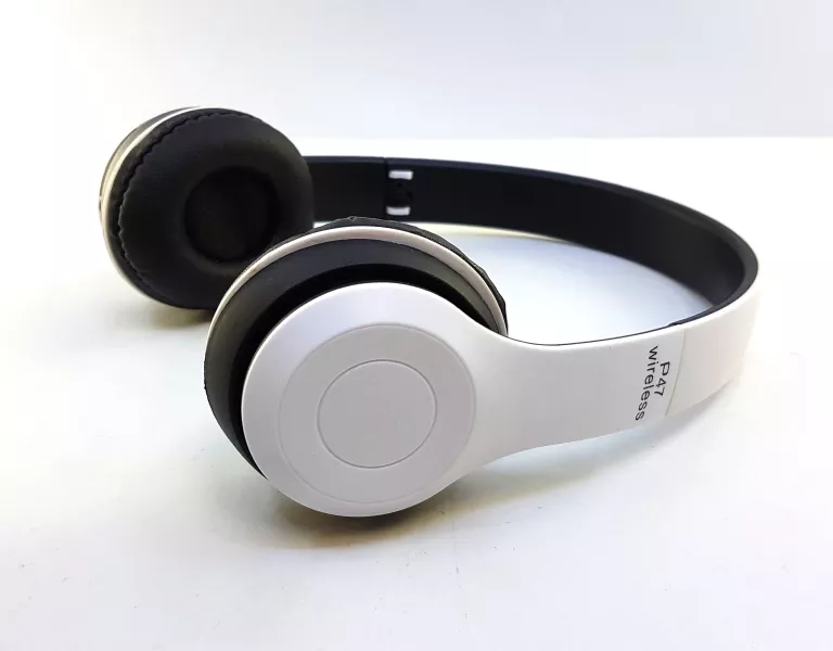 SŁUCHAWKI BEZPRZEWODOWE P47 BLUETOOTH MIKROFON