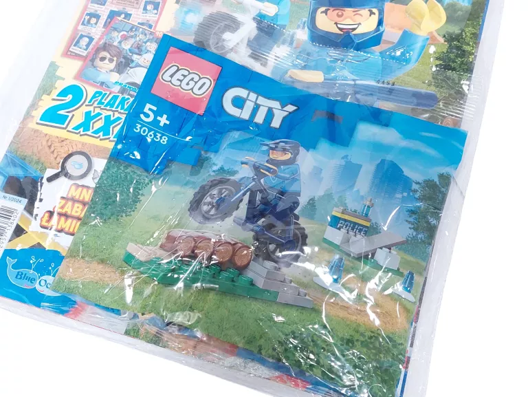MAGAZYN XXL LEGO CITY - 30638 ROWER POLICYJNY