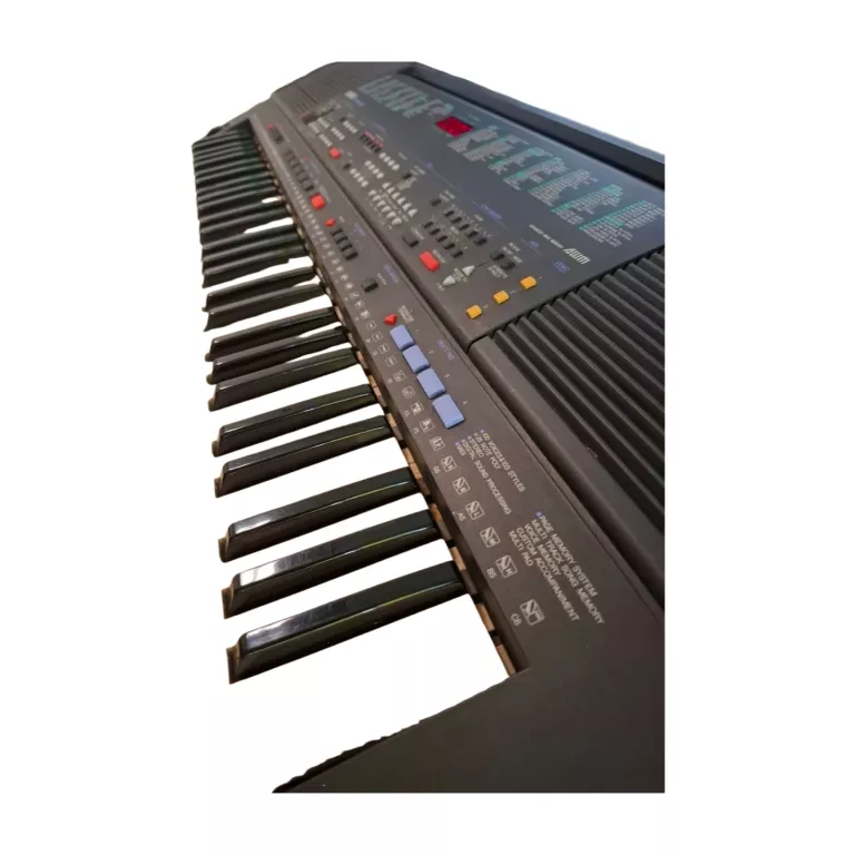 KEYBOARD YAMAHA PSR 500 ZE STATYWEM + ZASILACZ STAN BDB