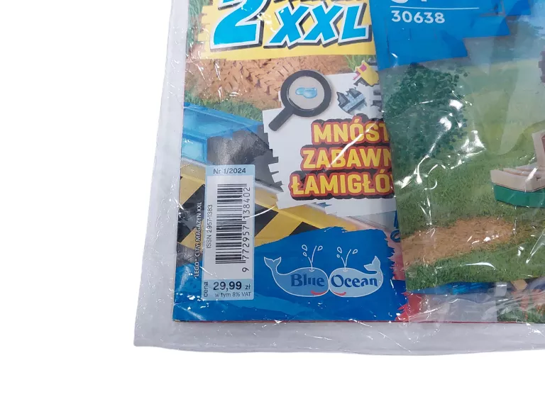 MAGAZYN XXL LEGO CITY - 30638 ROWER POLICYJNY