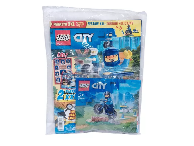 MAGAZYN XXL LEGO CITY - 30638 ROWER POLICYJNY