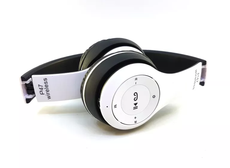 SŁUCHAWKI BEZPRZEWODOWE P47 BLUETOOTH MIKROFON