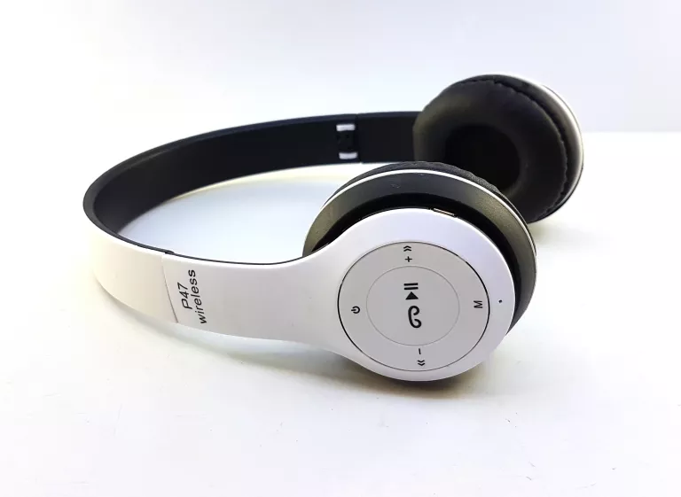SŁUCHAWKI BEZPRZEWODOWE P47 BLUETOOTH MIKROFON