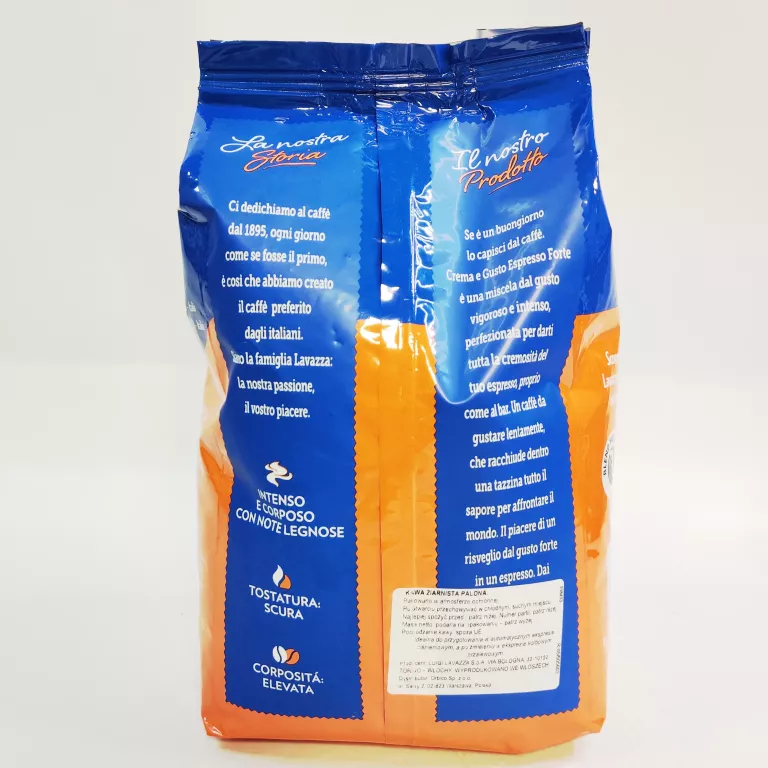 LAVAZZA CREMA E GUSTO FORTE 1 KG KAWA ZIARNISTA