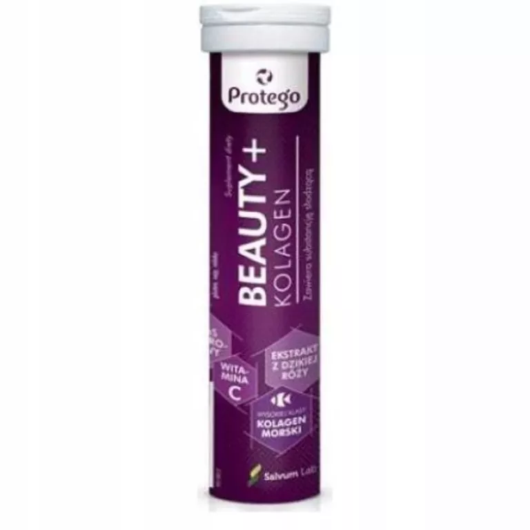 PROTEGO BEAUTY + KOLAGEN 20 TABLETEK MUSUJĄCYCH