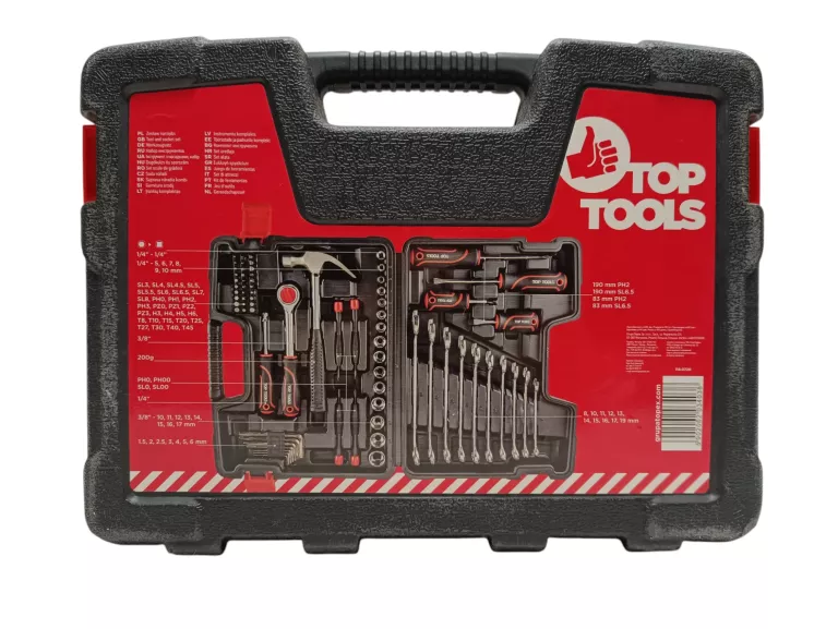 ZESTAW KLUCZY TOP TOOLS 118.0720
