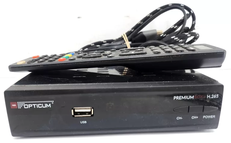 TUNER DVB-T2 H265 OPTICUM PREMIUM BOX