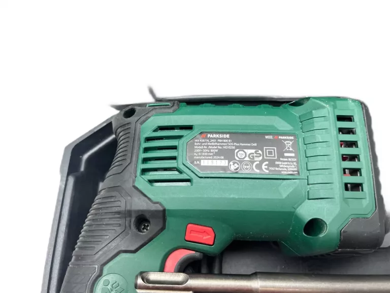 MŁOTOWIERTARKA PARKSIDE PBH 800 B1 SDS PLUS