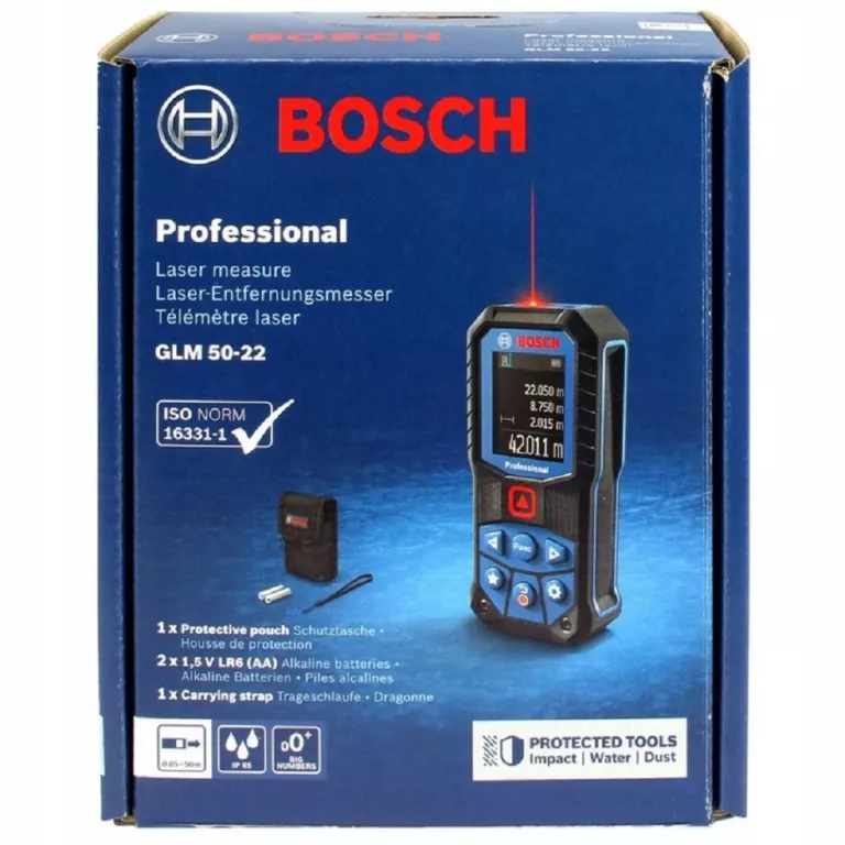 DALMIERZ LASEROWY GLM 50-22 BOSCH PROFESSIONAL