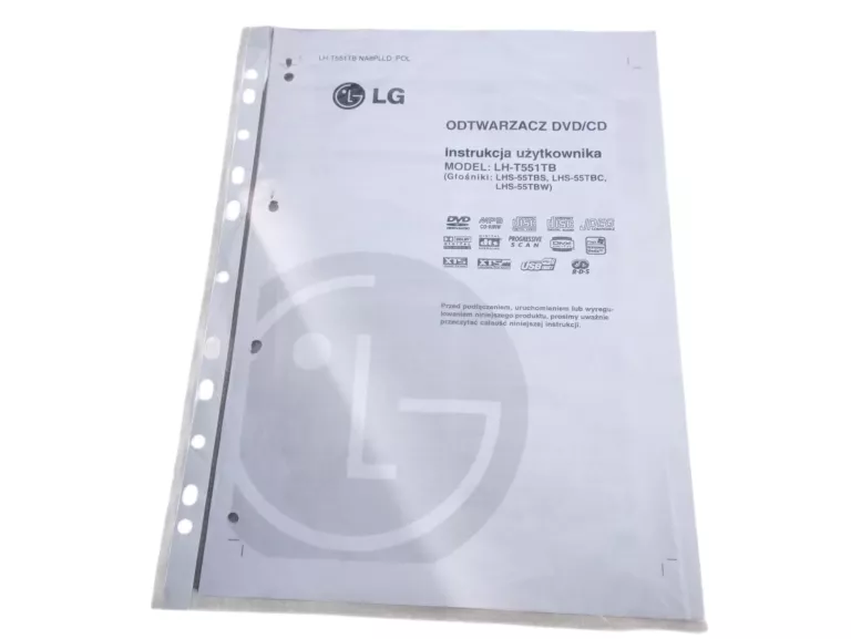 KINO DOMOWE LG LH-T551 DVD + GŁOŚNIKI