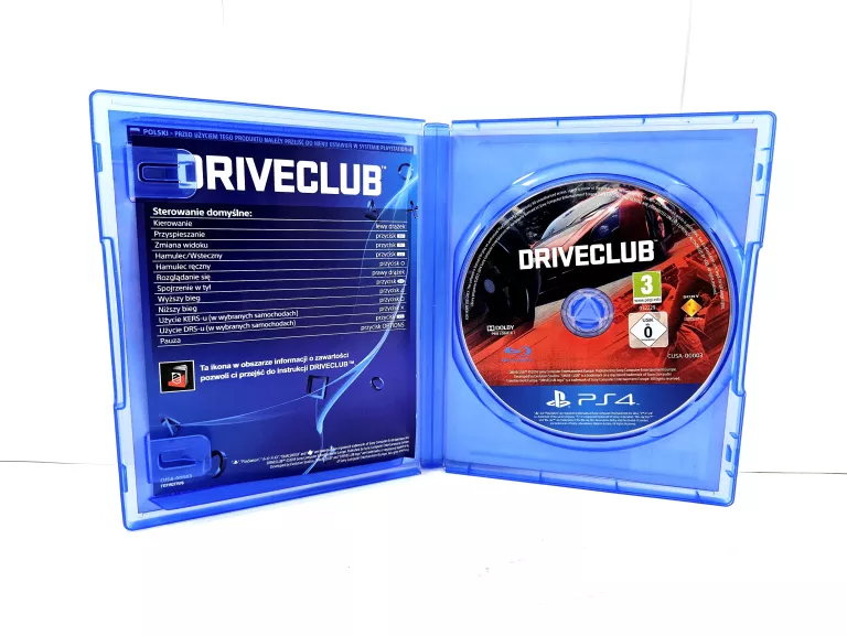 GRA NA PS4 DRIVECLUB