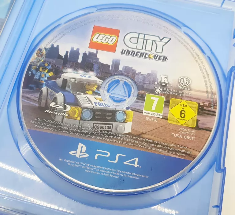 GRA PS4 LEGO CITY TAJNY AGENT