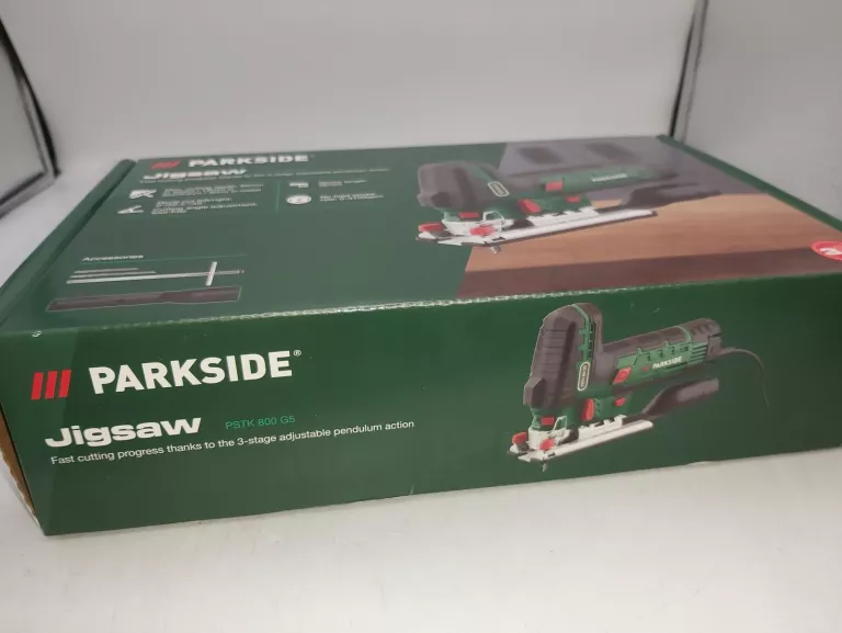 WYRZYNARKA 800W PARKSIDE PSTK 800 G5 KOMPLET