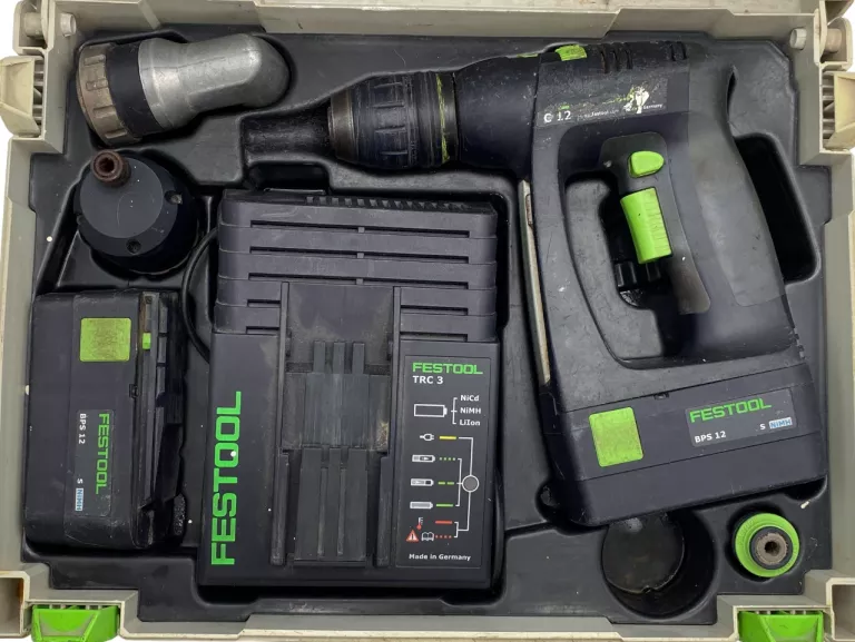 WKRĘTARKA AKU. FESTOOL C12 + AKU 12V 3.0AH + ŁADOWARKA + WALIZKA
