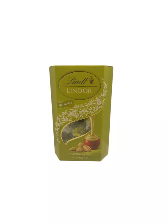 LINDT LINDOR PRALINY PRALINKI PISTACJOWE PISTACJA CZEKOLADA MLECZNA 200G