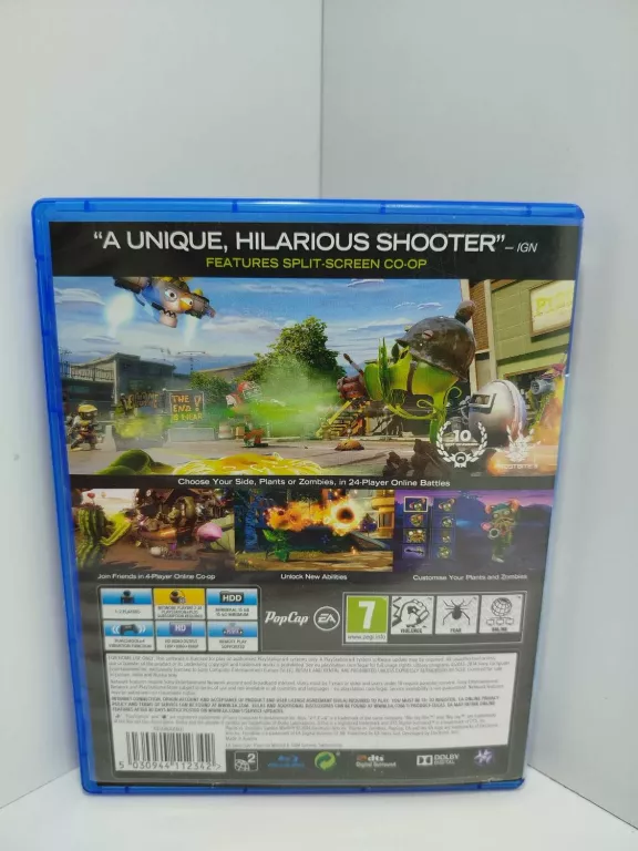 GRA PS4 PLANTS VS ZOMBIES GARDEN WARFARE
