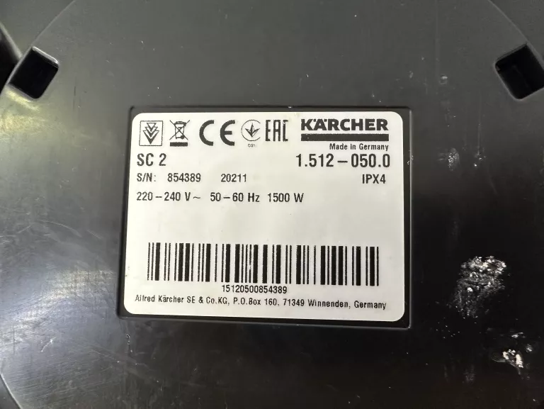 PAROWNICA KARCHER SC2