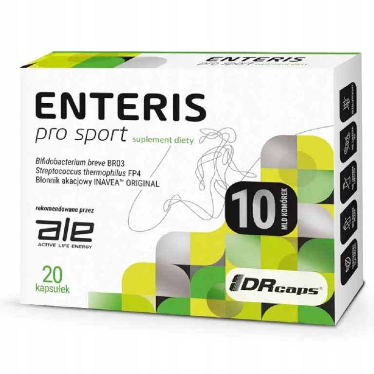 ENTERIS PRO SPORT, KAPSUŁKI, 20 SZT.