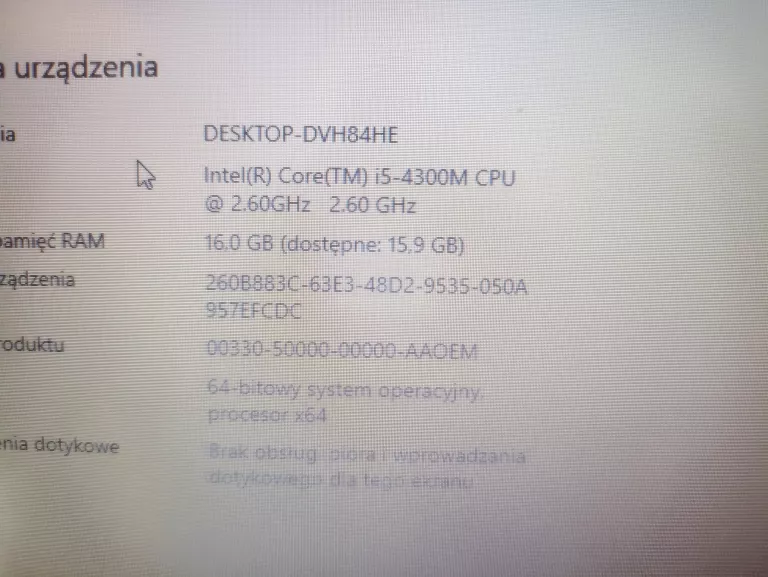 LAPTOP LENOVO THINK PAD X1 CARBON GEN 11 16/512 GB I5