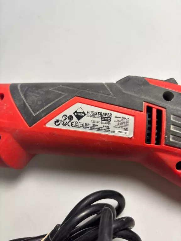 SKROBAK DO FUG RUBI SCRAPER PROFESSIONAL 250 250W