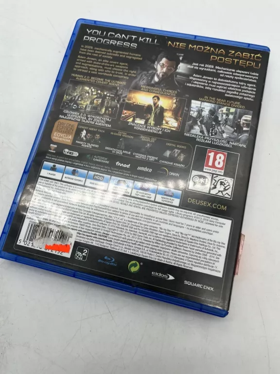 GRA PS4 DEUS EX MANKIND DIVIDED