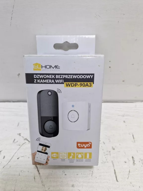DZWONEK BEZPRZEWODOWY Z KAMERĄ WIFI HOME WDP-90A3