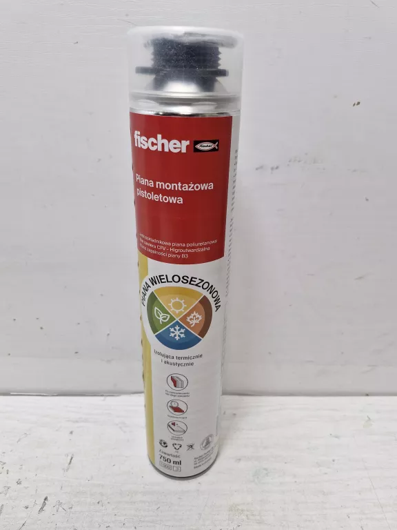 PISTOLETOWA PIANKA MONTAŻOWA FISCHER PUP AS 750ML