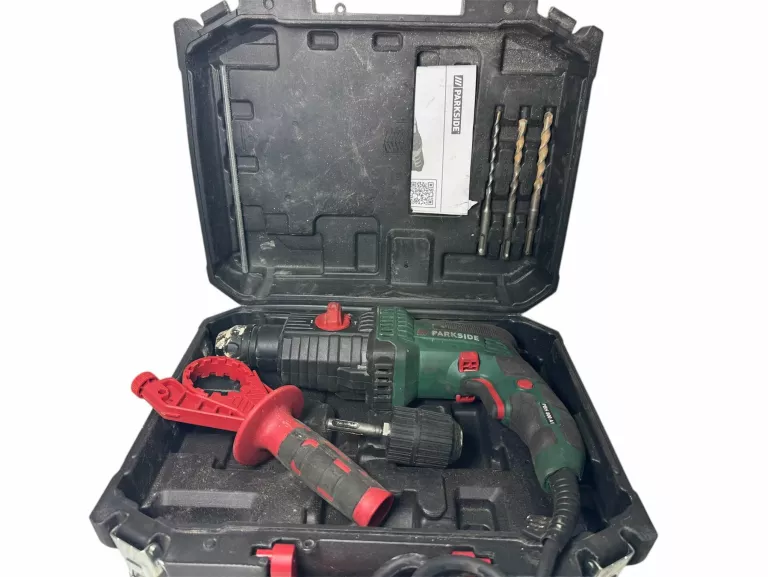 MŁOTOWIERTARKA PARKSIDE PBH 800 A1 Z RĄCZKĄ W WALIZCE