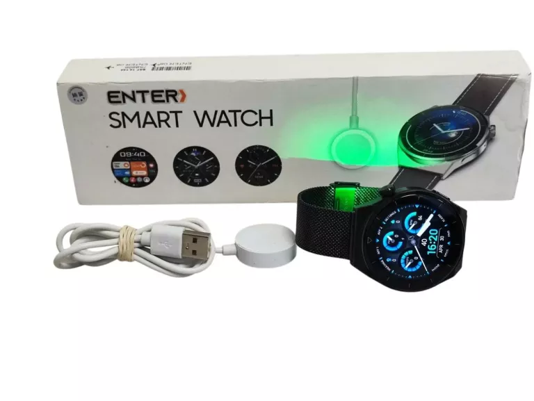SMARTWATCH ENTER SMART ROZMOWY PULS WODOODPORNY