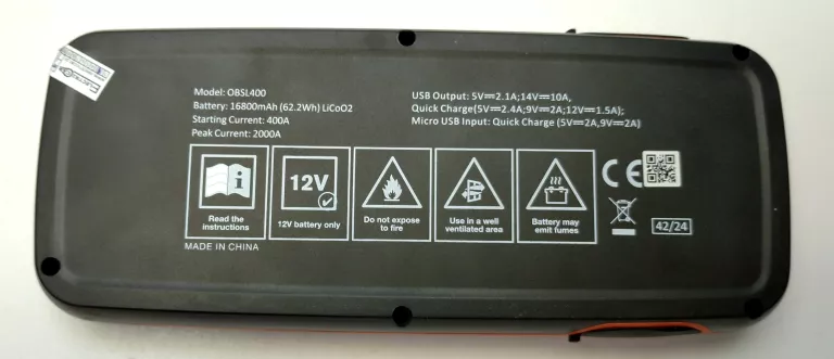 OSRAM OBSL400 JUMP POWERBANK 16800MAH 400A