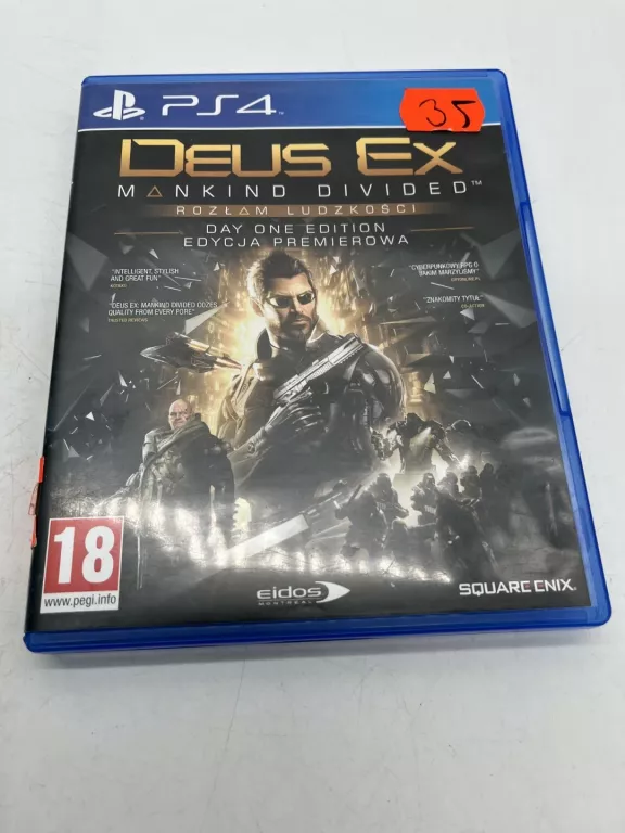 GRA PS4 DEUS EX MANKIND DIVIDED