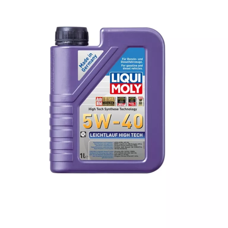 OLEJ SILNIKOWY LIQUI MOLY LEICHTLAUF HIGHT TECH 1 L 5W-40