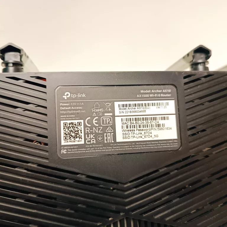ROUTER TP-LINK ARCHER AX10