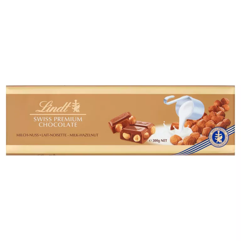CZEKOLADA MLECZNA Z ORZECHAMI LINDT 300 G
